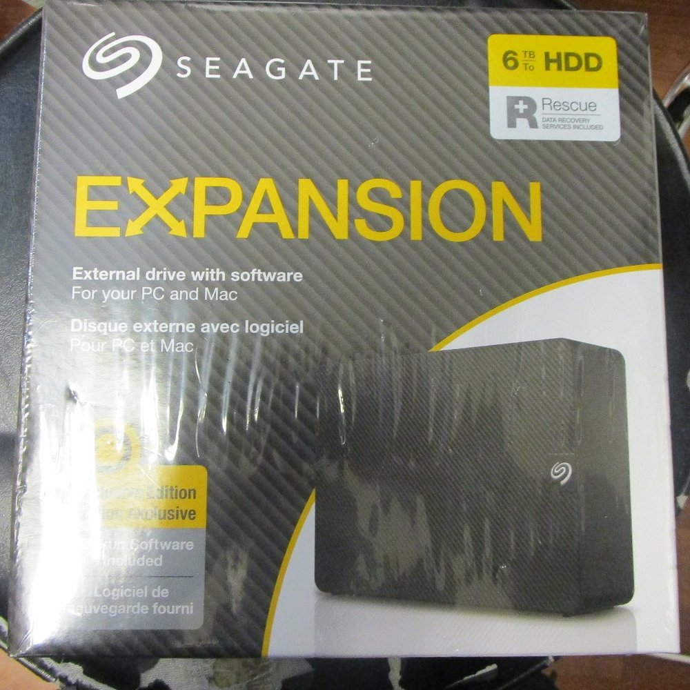 Seagate Expansion Desktop Drive With Software 6TB